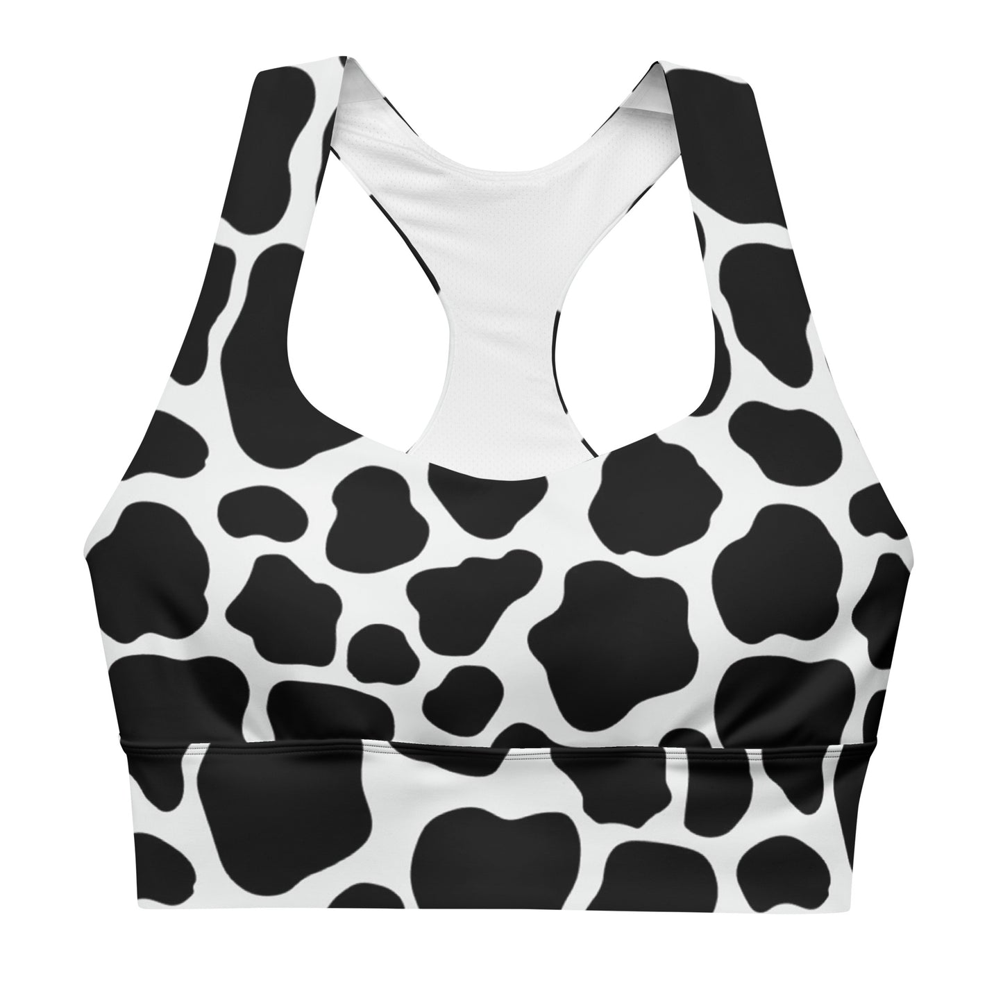 Dalmatian Puddles - Compression Sports Bra