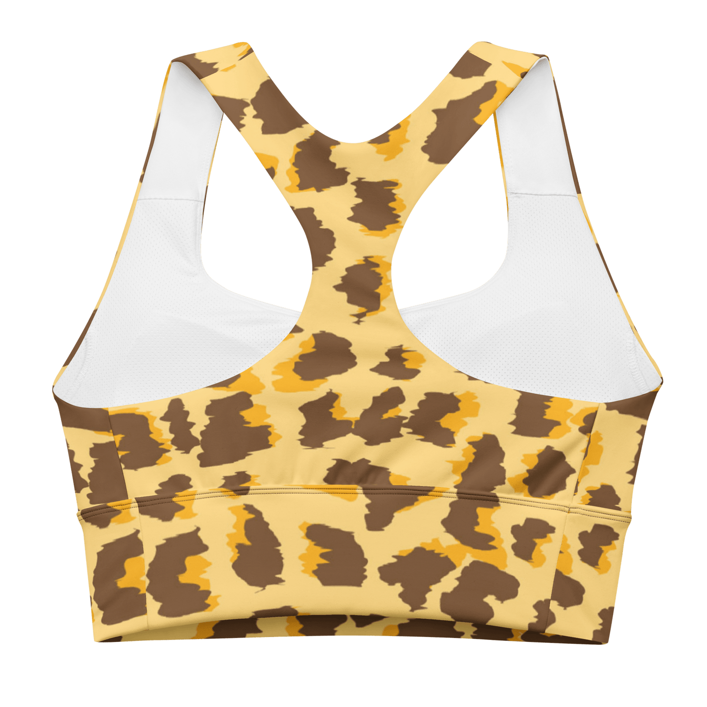 Namib Desert Cheetah - Compression Sports Bra - Sports Bra - GYMLEGGS LLC