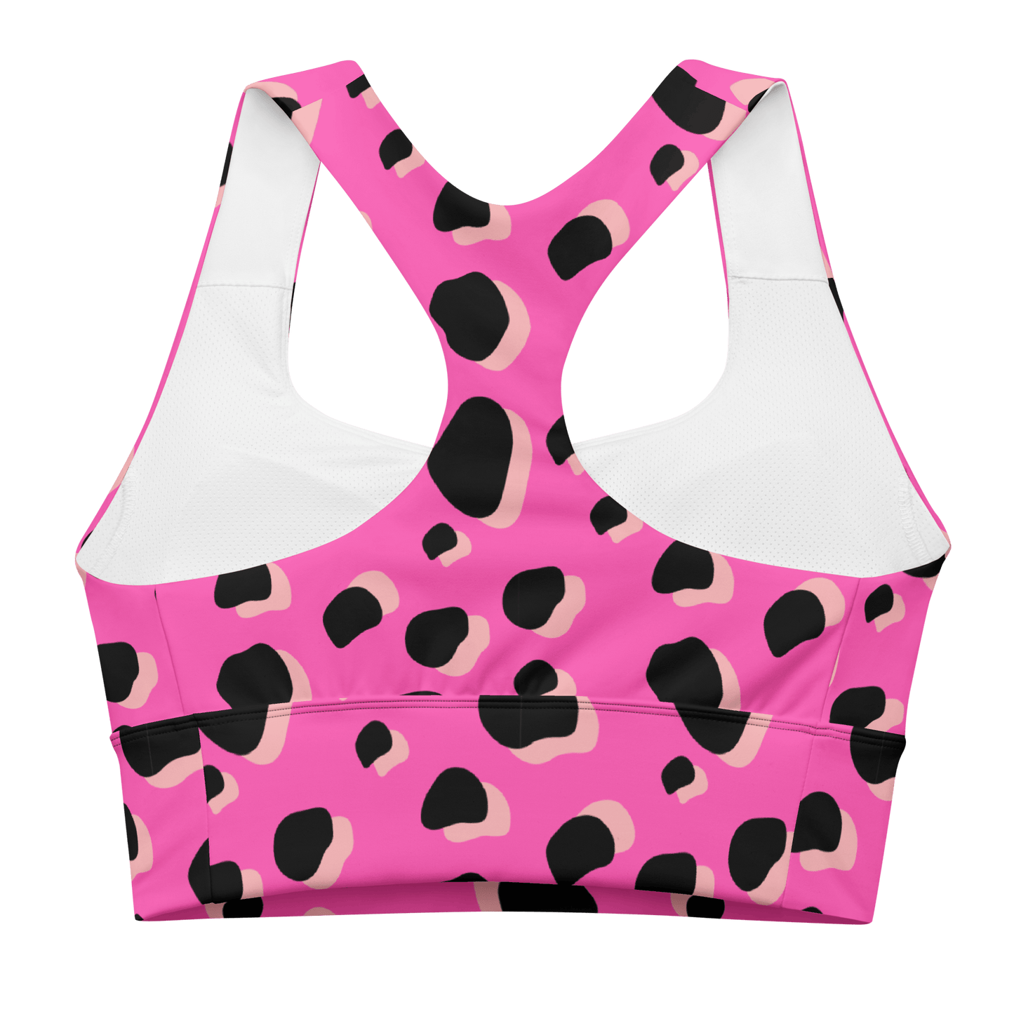 Pink Cow - Compression Sports Bra - Sports Bra - GYMLEGGS LLC