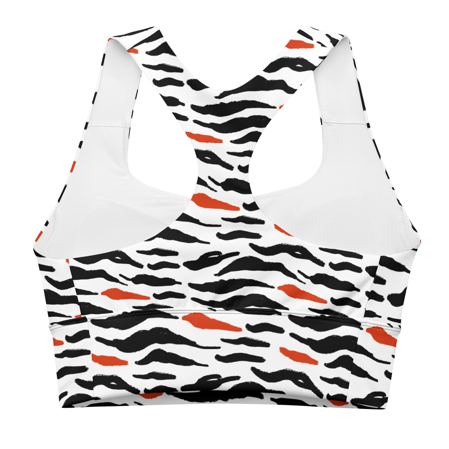 Snow Tiger - Compression Sports Bra - Sports Bra - GYMLEGGS LLC