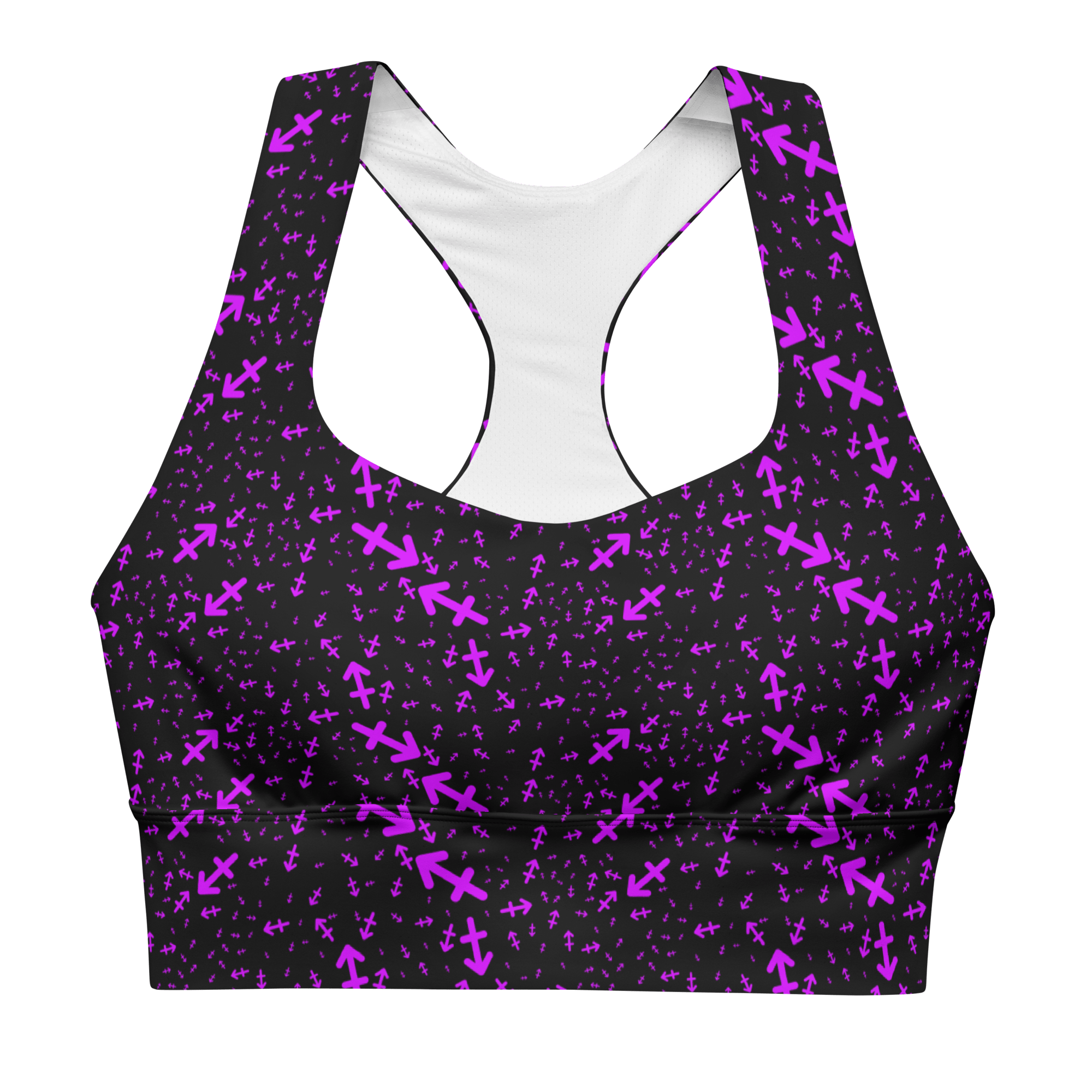 Christmas Emoji Pattern Print Women's Sports Bra – GearFrost