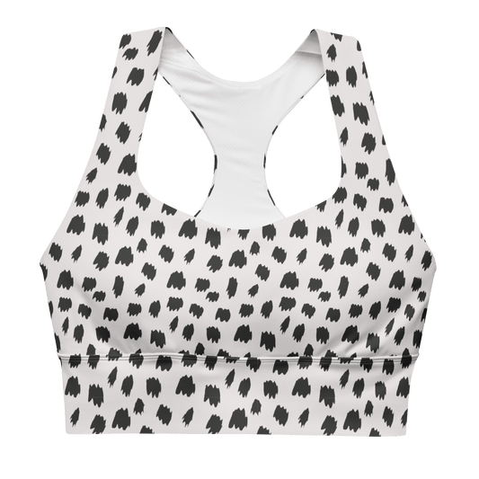 Baby Dalmatian - Compression Sports Bra - Sports Bra - GYMLEGGS LLC