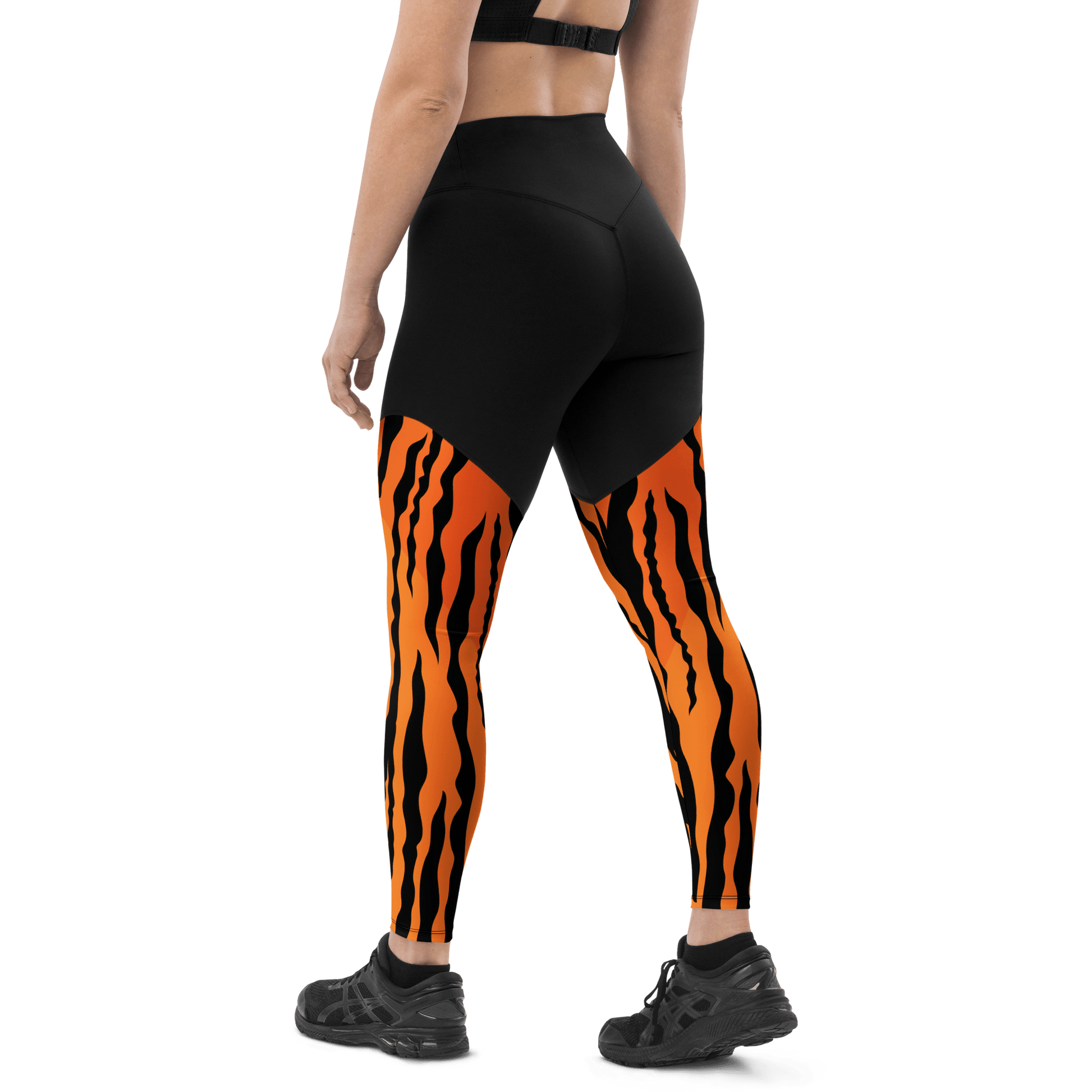 Bengal Tiger - Compression Sports Leggings - Sports Leggings - GYMLEGGS LLC