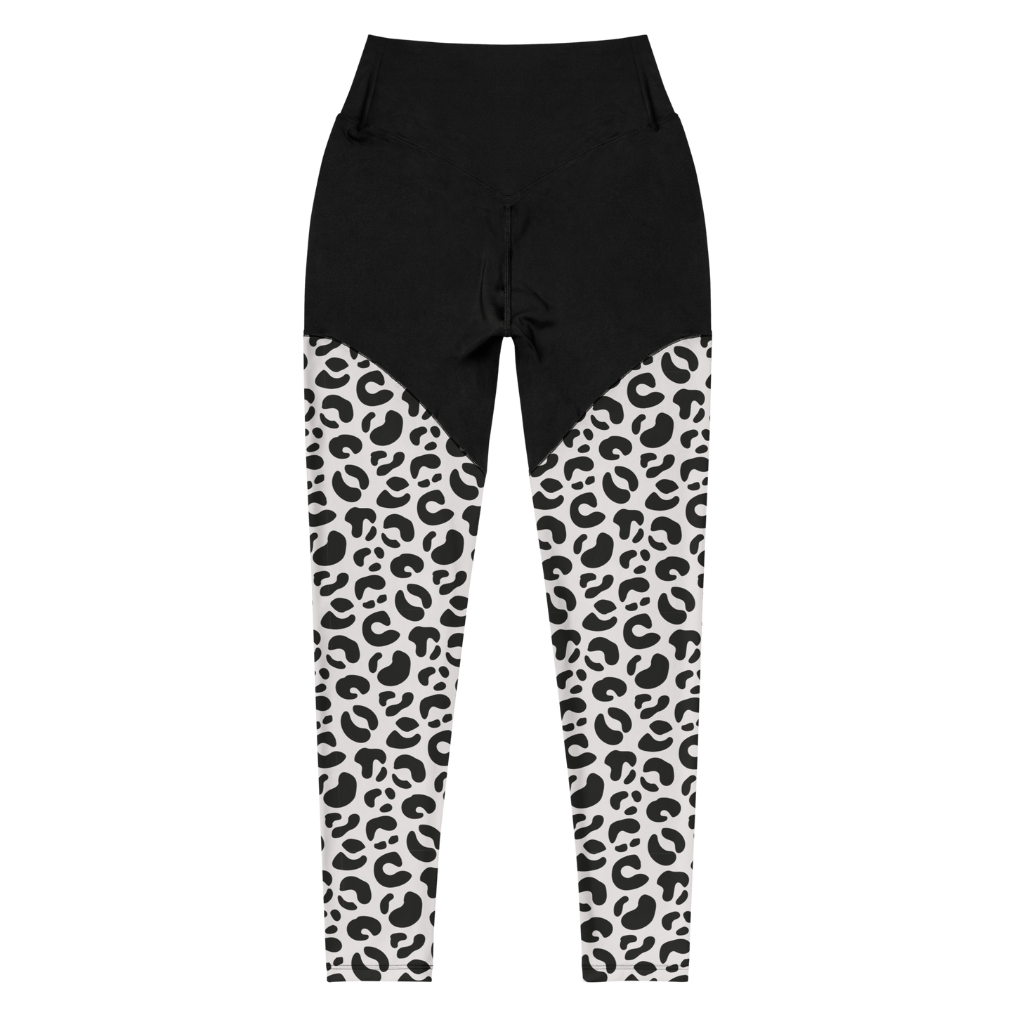 Holstein Cow - Compression Sports Leggings - Sports Leggings - GYMLEGGS LLC