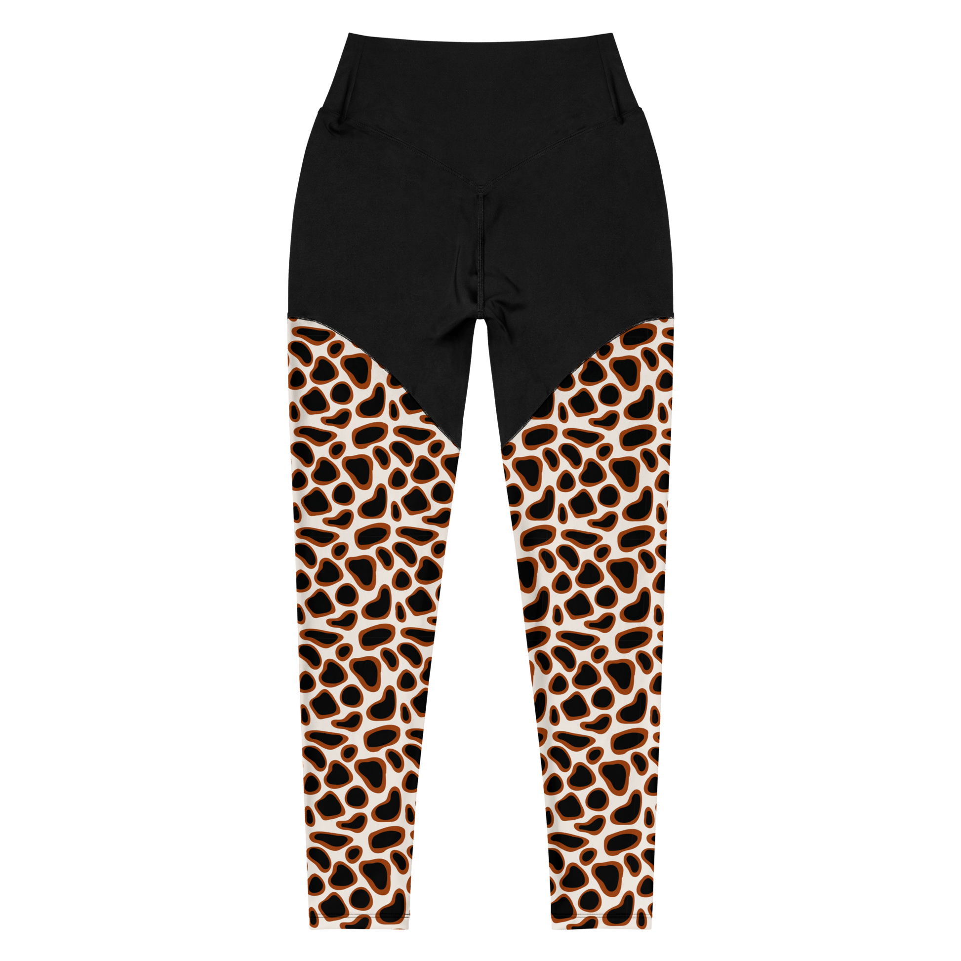 Abstract Jaguar - Compression Sports Leggings - Sports Leggings - GYMLEGGS LLC