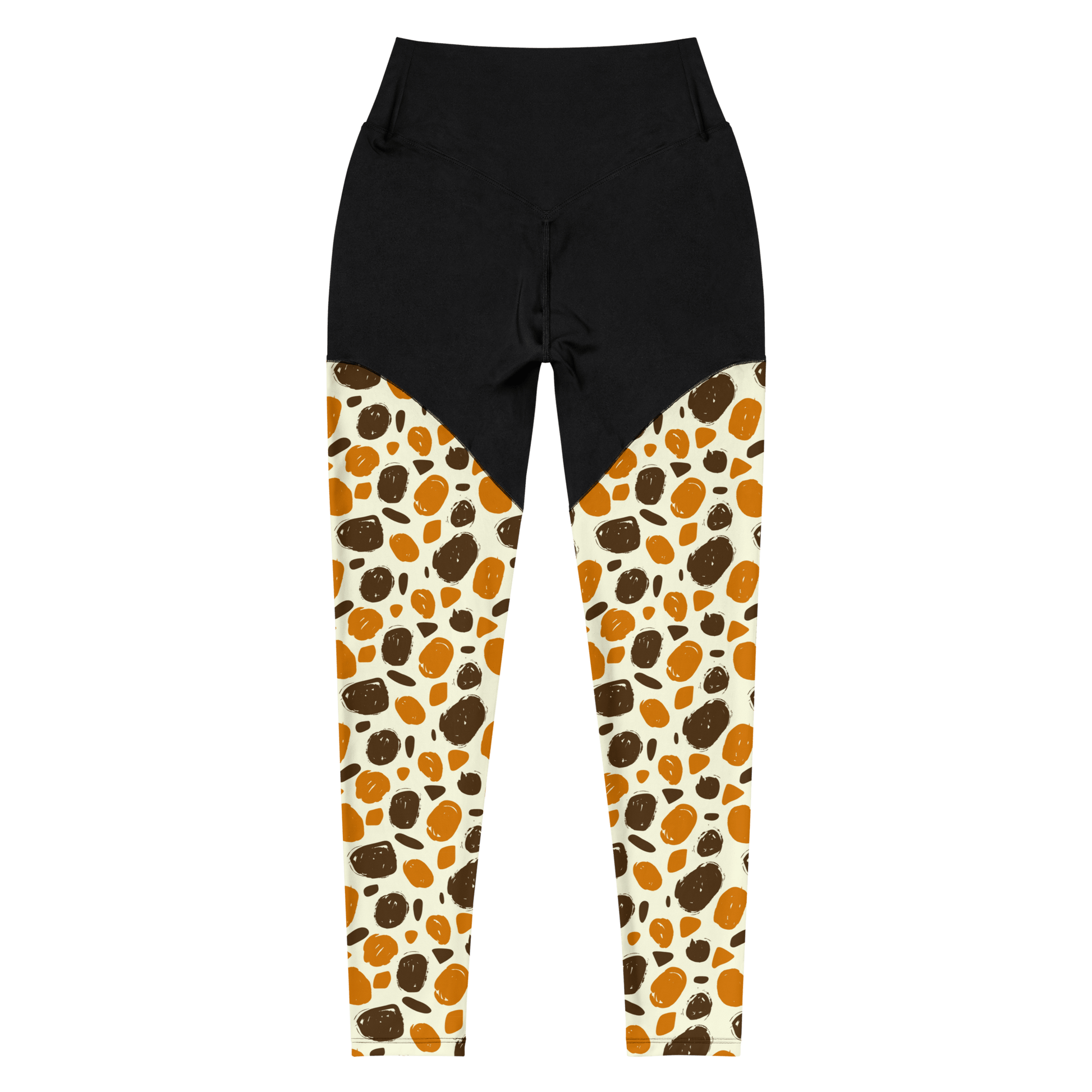 German Cow - Compression Sports Leggings - Sports Leggings - GYMLEGGS LLC