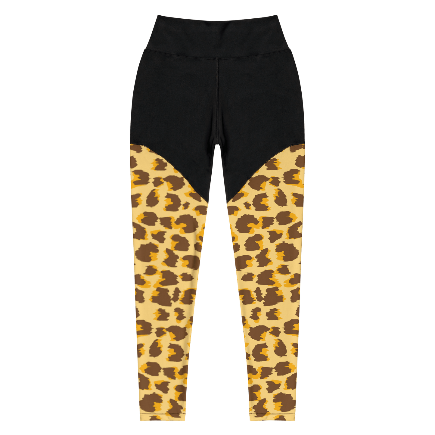 Namib Desert Cheetah - Compression Sports Leggings - Sports Leggings - GYMLEGGS LLC