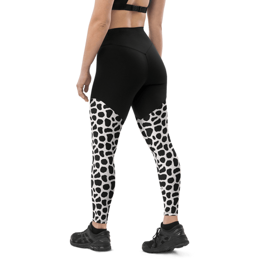 Dalmatia Dalmatians - Compression Sports Leggings - Sports Leggings - GYMLEGGS LLC