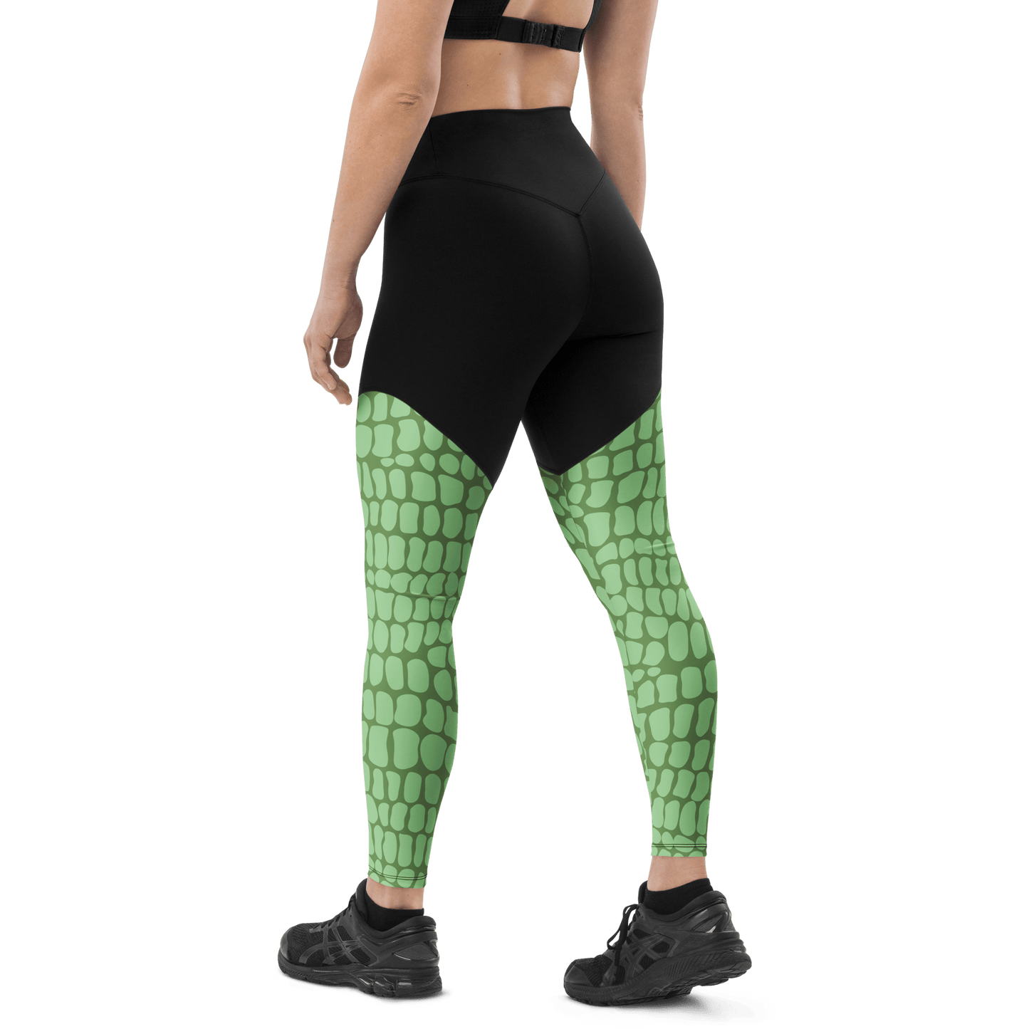 Forest Snake - Compression Sports Leggings - Sports Leggings - GYMLEGGS LLC