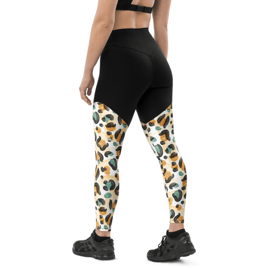 Argentinian Jaguar - Compression Sports Leggings - Sports Leggings - GYMLEGGS LLC