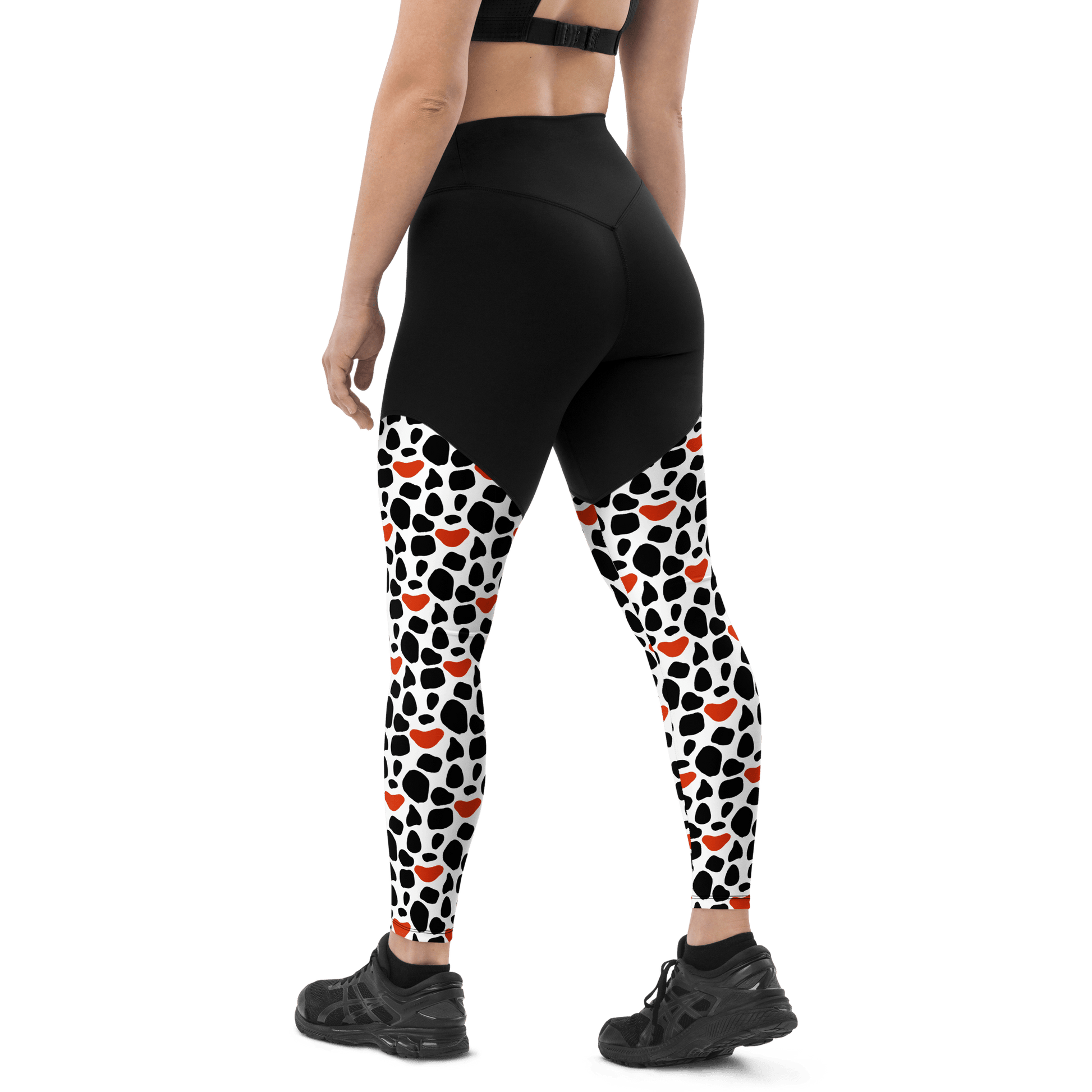 Hell Cow - Compression Sports Leggings - Sports Leggings - GYMLEGGS LLC