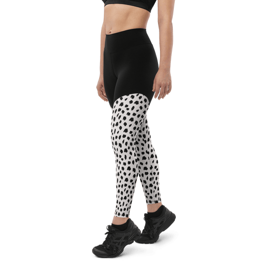 Baby Dalmatian - Compression Sports Leggings - Sports Leggings - GYMLEGGS LLC