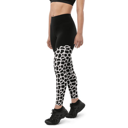 Dalmatia Dalmatians - Compression Sports Leggings - Sports Leggings - GYMLEGGS LLC