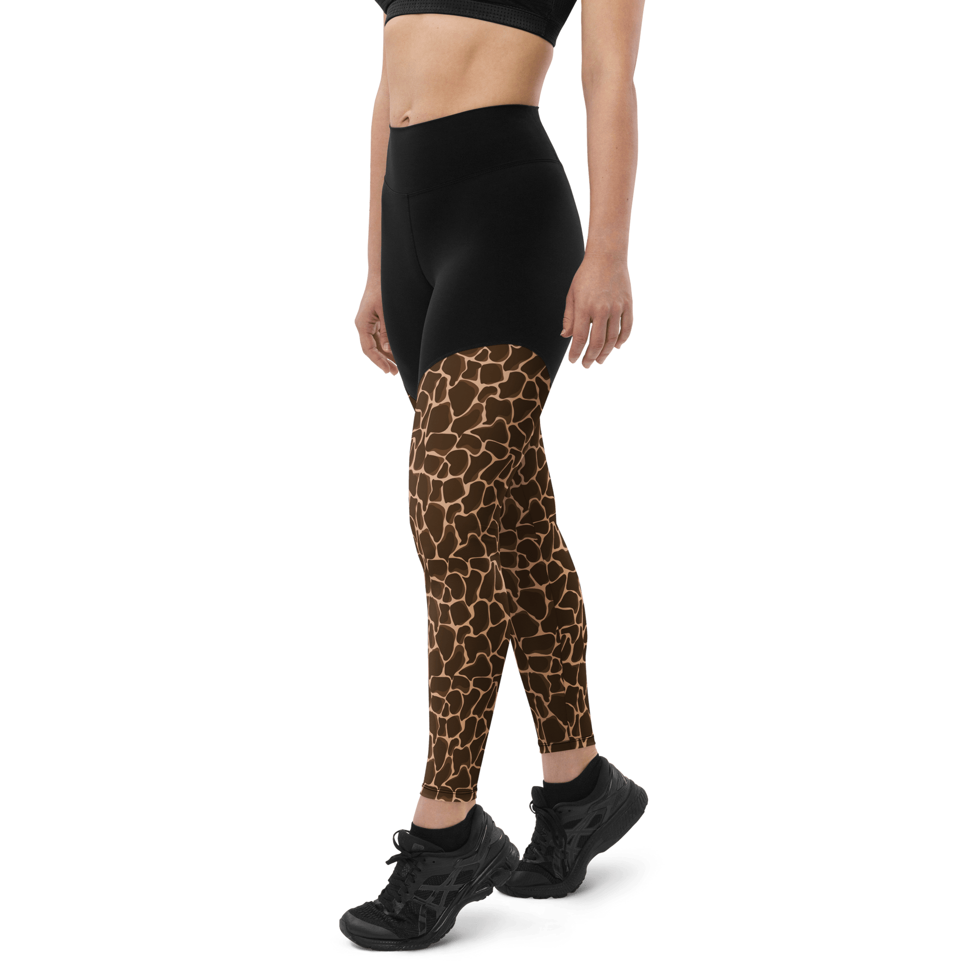 Mud Alligator - Compression Sports Leggings - Sports Leggings - GYMLEGGS LLC