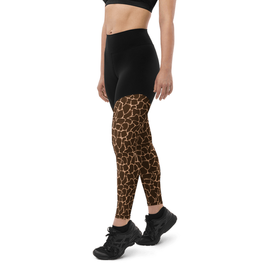 Mud Alligator - Compression Sports Leggings - Sports Leggings - GYMLEGGS LLC