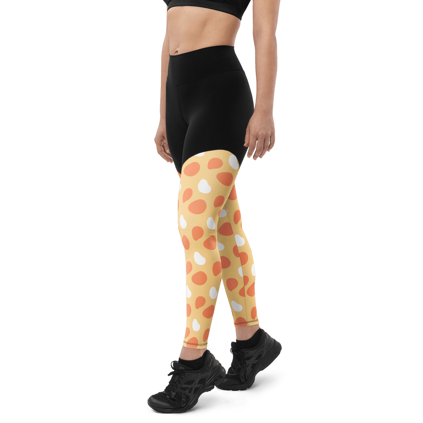 Noble Cow - Compression Sports Leggings - Sports Leggings - GYMLEGGS LLC