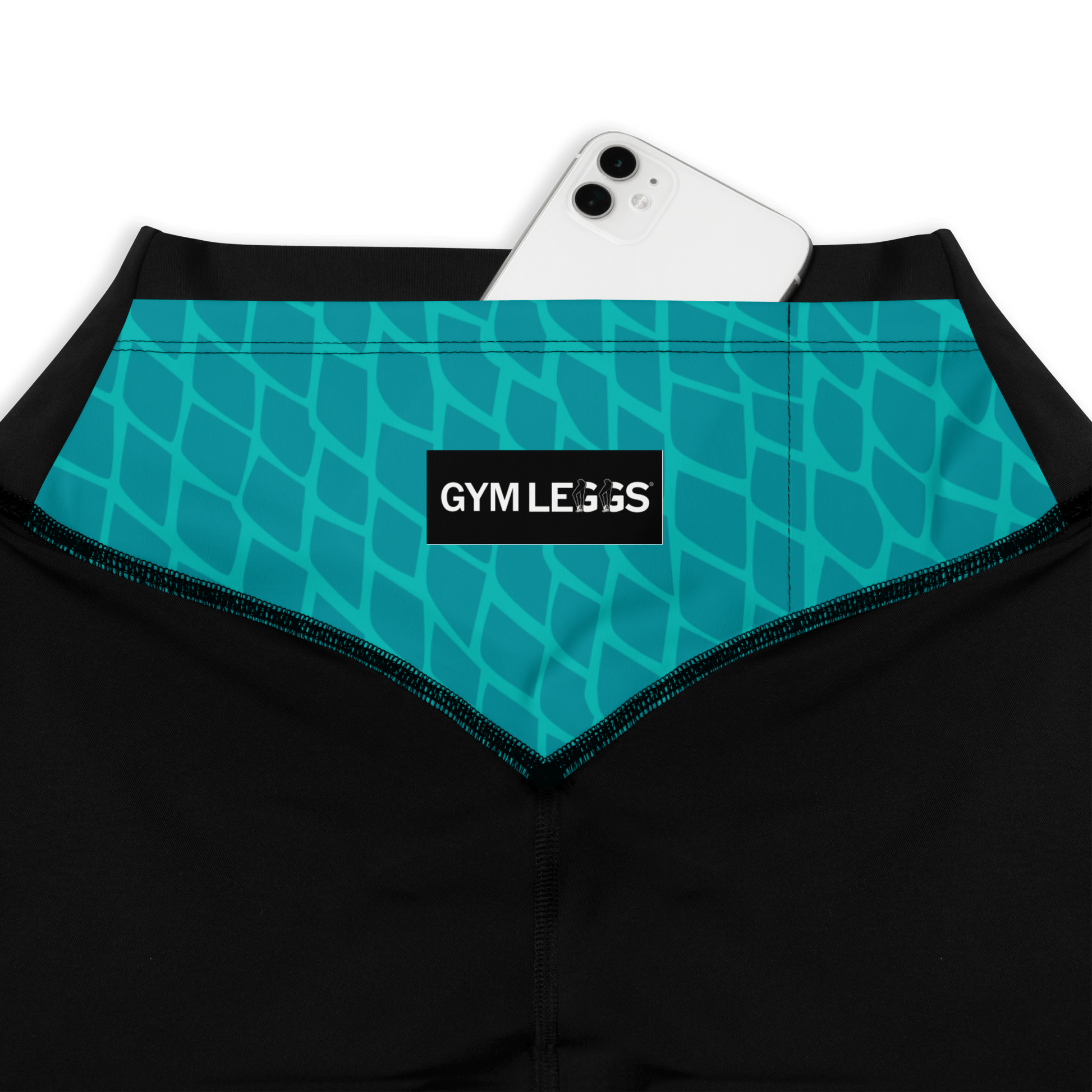 Queen Parrotfish Scales - Compression Sports Leggings - Sports Leggings - GYMLEGGS LLC