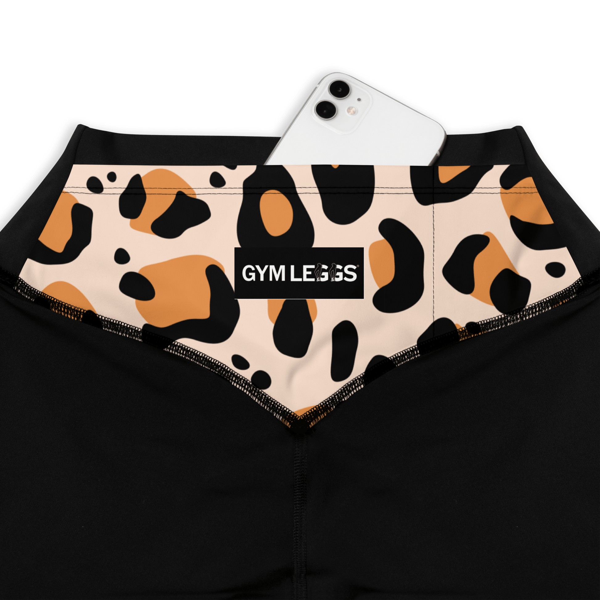 Indo-Asia Leopard - Compression Sports Leggings - Sports Leggings - GYMLEGGS LLC