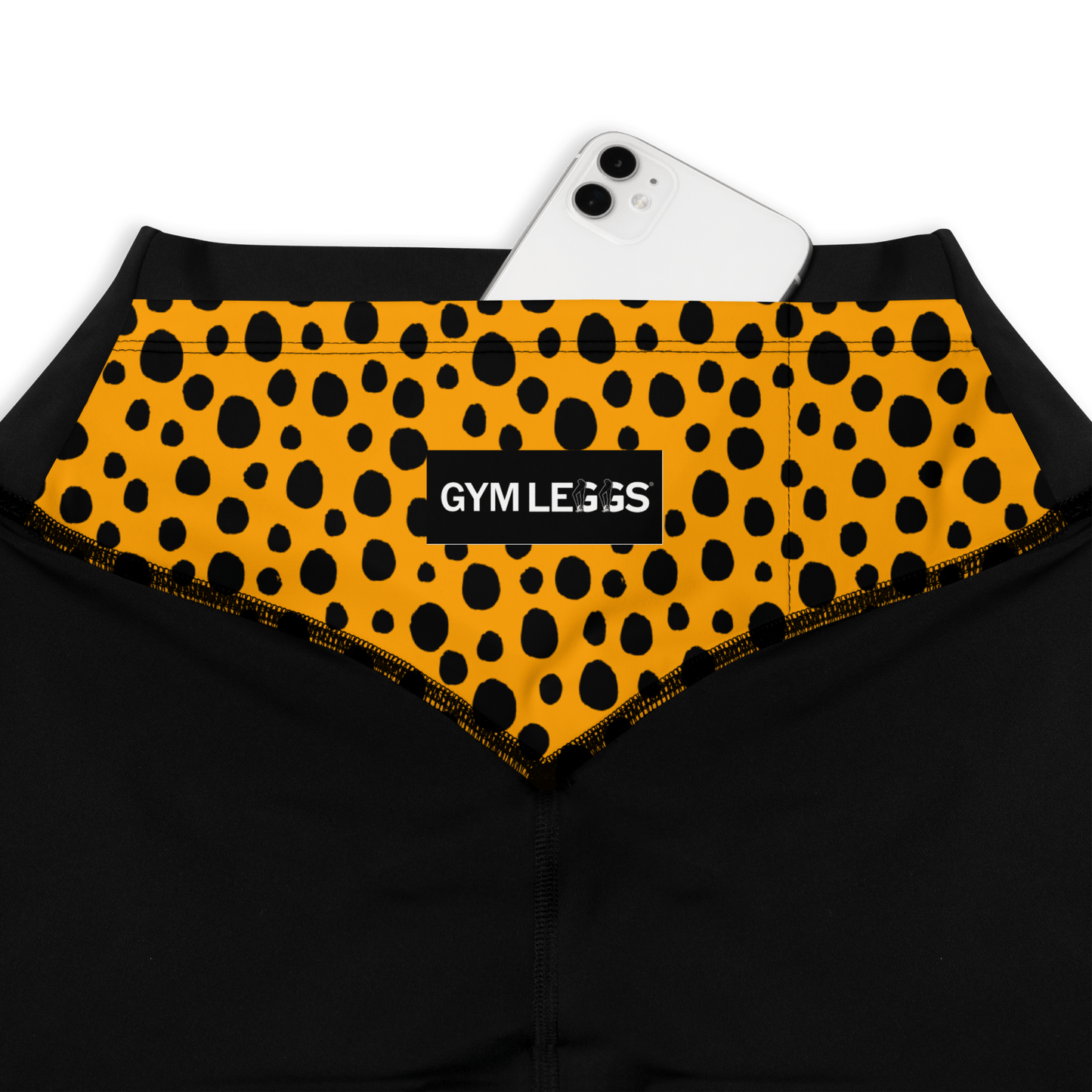 North Western Cheetah - Compression Sports Leggings - Sports Leggings - GYMLEGGS LLC