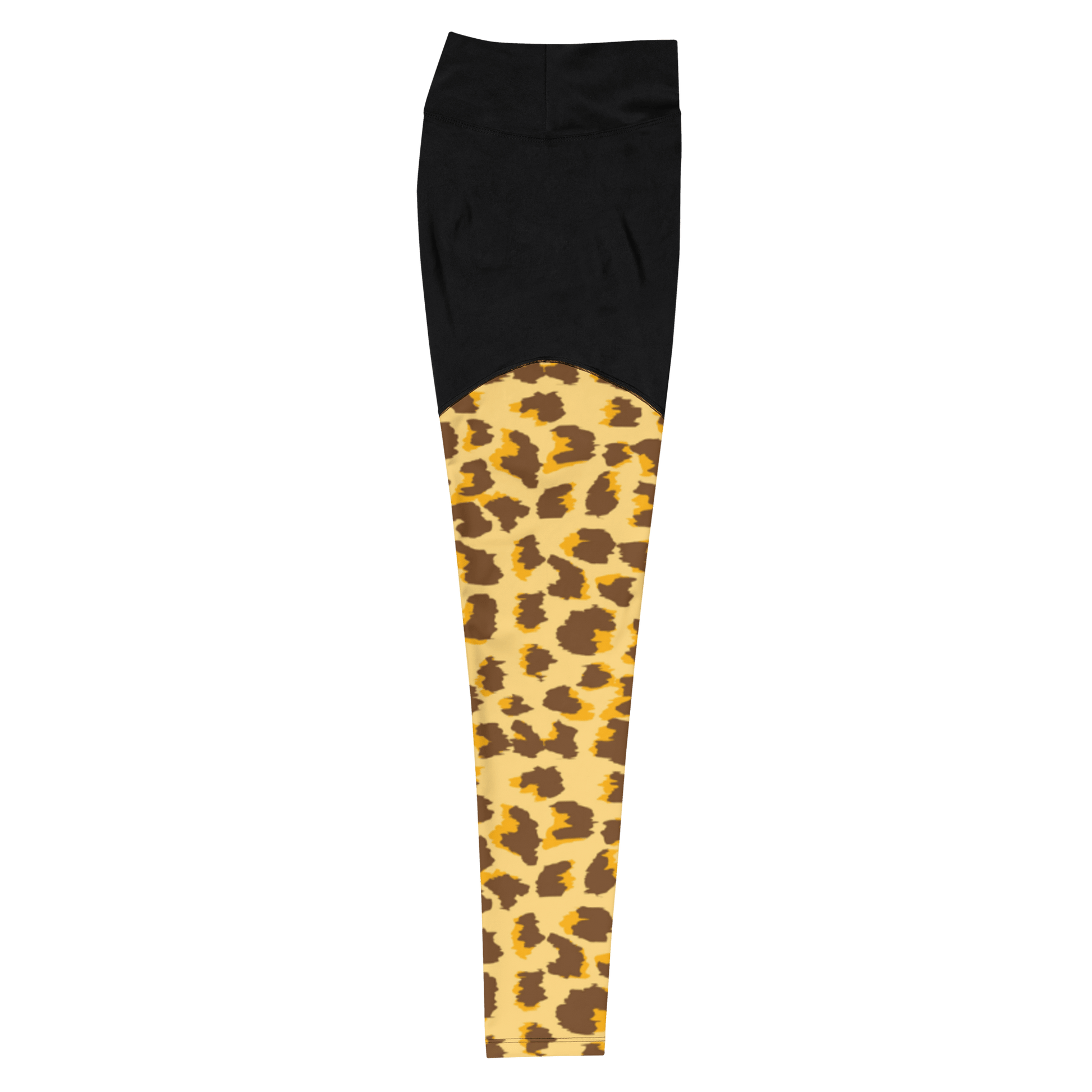 Namib Desert Cheetah - Compression Sports Leggings - Sports Leggings - GYMLEGGS LLC