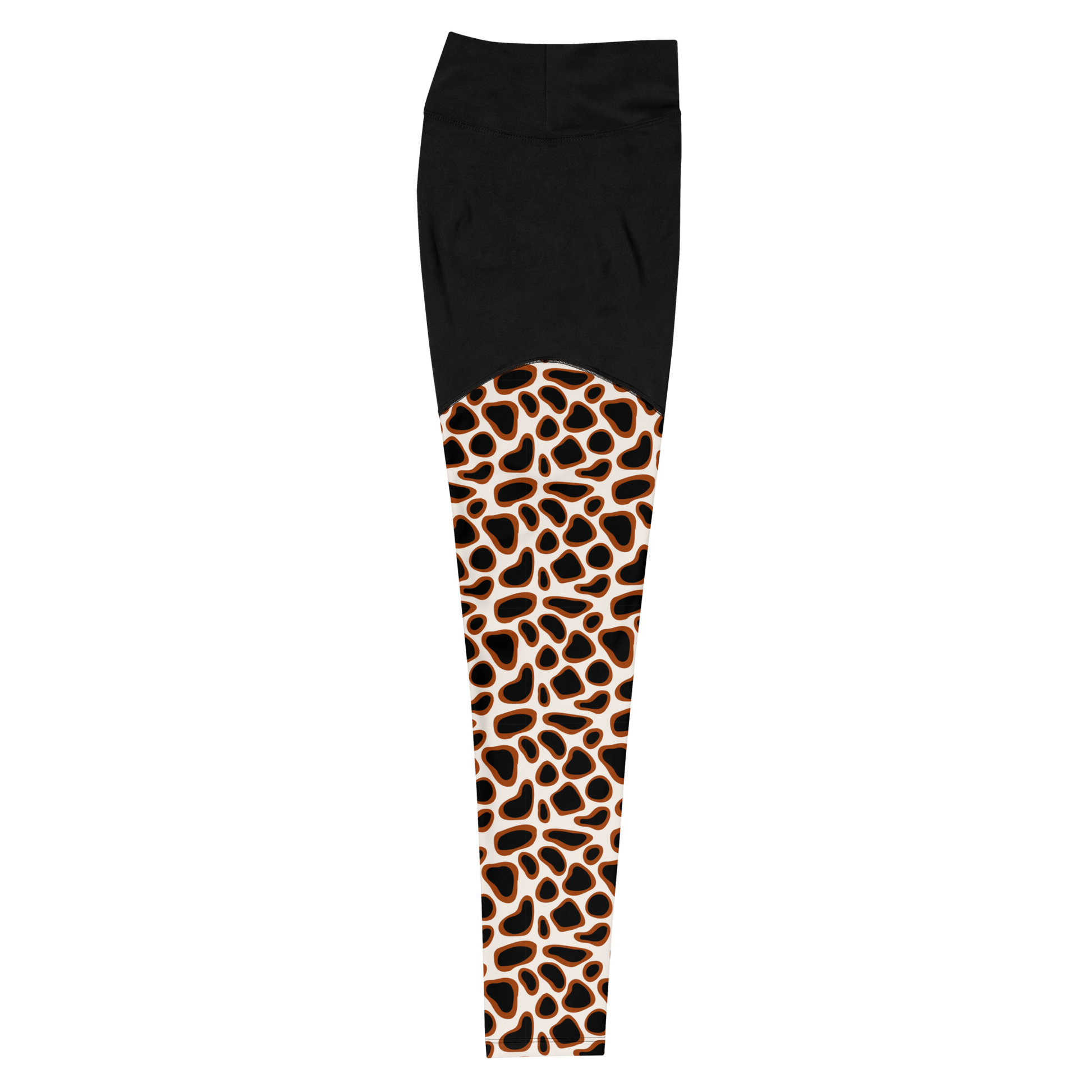 Abstract Jaguar - Compression Sports Leggings - Sports Leggings - GYMLEGGS LLC