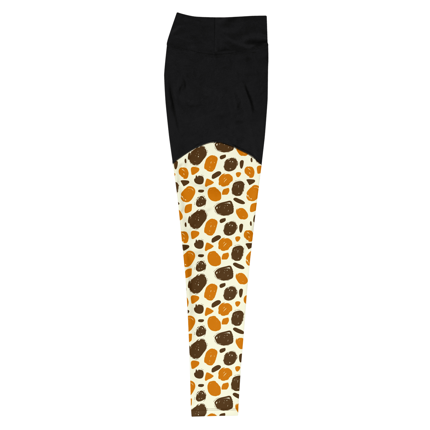 German Cow - Compression Sports Leggings - Sports Leggings - GYMLEGGS LLC