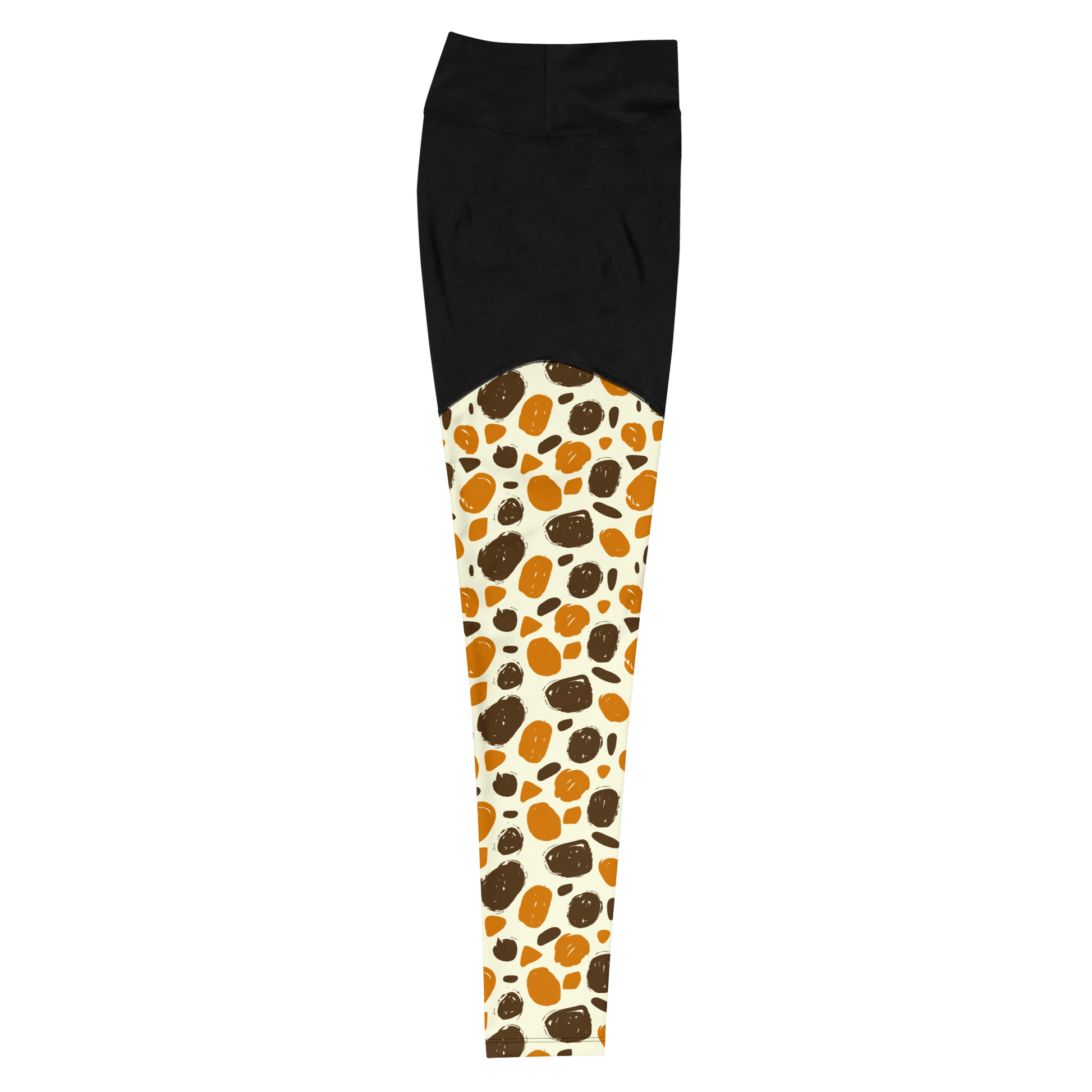 German Cow - Compression Sports Leggings - Sports Leggings - GYMLEGGS LLC