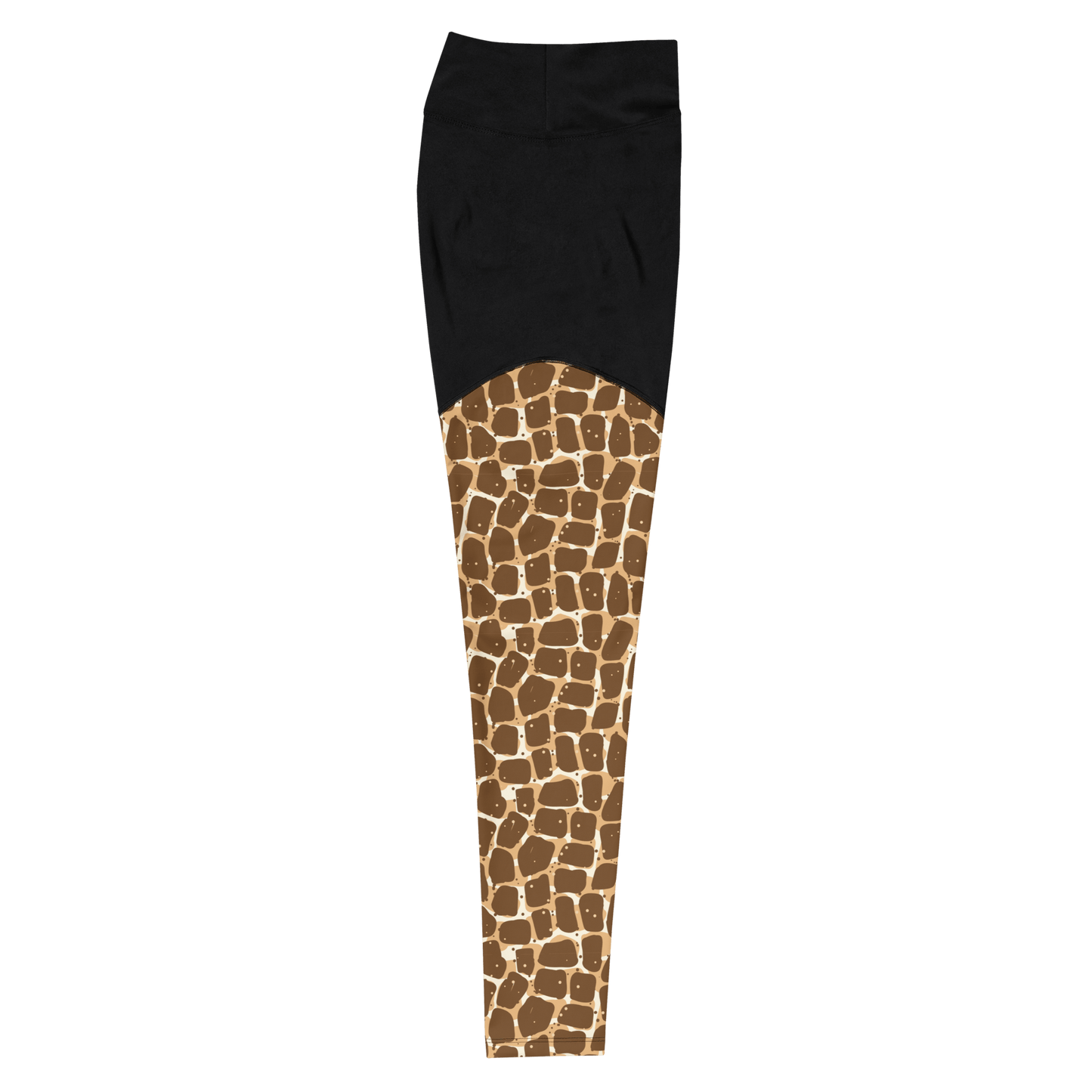 Desert Crocodile - Compression Sports Leggings - Sports Leggings - GYMLEGGS LLC