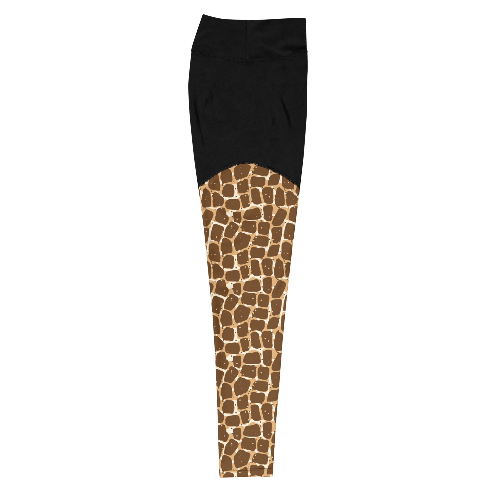 Desert Crocodile - Compression Sports Leggings - Sports Leggings - GYMLEGGS LLC